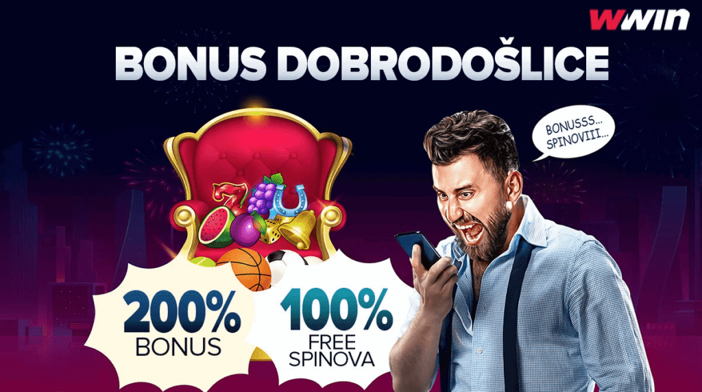 Bonus dobrodošlice za kasino